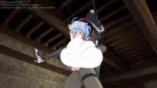 【3d】[GI]Ganyu Discipline part.2/[原神]甘雨調教レイプ part.2【度盘/夸克】
